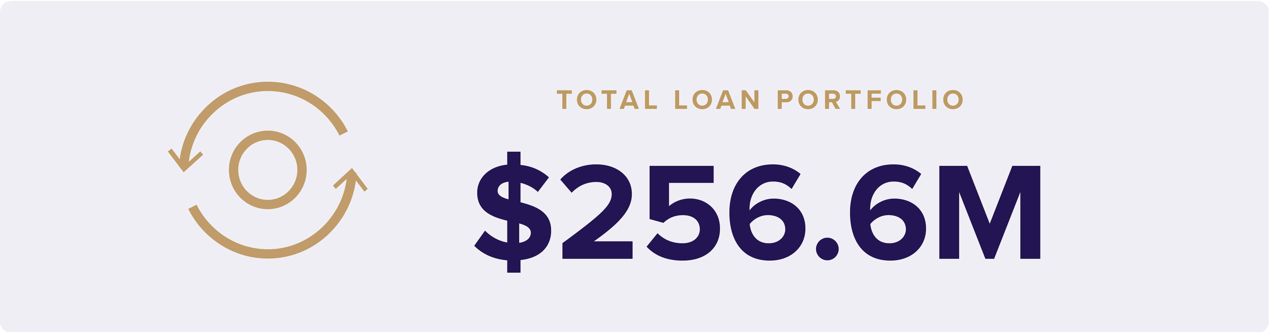 TMF Impact Report Icons with stats factoids 5 3 Loan Portfolio